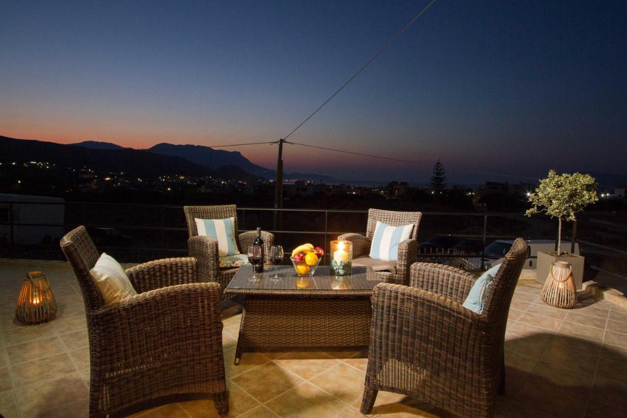 Mike'S Apartment I Luxury Above The Sea Kíssamos Dış mekan fotoğraf